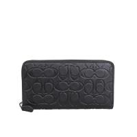 ราคา ของแท้ กระเป๋าสตางค์ COACH CE551 ACCORDION WALLET IN SIGNATURE LEATHER QBBK (19133429750)