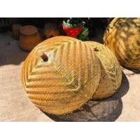 ราคา ฝาชีไม้ไผ่ ฝาชีครอบอาหาร ฝาชีไม้ไฟสาน ฝาชีขนาด 22 24 นิ้ว ฝาชีไม้ไผ่จุกไม้ เคลือบเงา (9950451943)