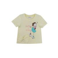 ราคา Chelsee เสื้อยืดคอกลม เด็กผู้หญิง รุ่น 237832 ปักโบว์ ลายบัลเลต์สเก็ต ผ้า 100 Cotton อายุ 2 10ปี เสื้อผ้าเด็กโต เสื้อผ้าแฟชั่นเด็ก (17448836352)