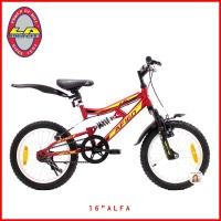 ราคา LA Bicycle จักรยานเด็ก 16นิ้ว ALFA มีโช๊คหน้า กลาง รถจักรยานเด็ก จักรยานมีโช๊ค จักยานเด็กมีโช๊ค จักรยานแอลเอ 16ALFA (20946431871)