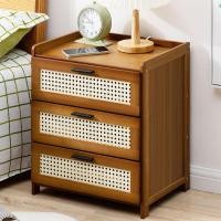 ราคา โต๊ะข้างเตียง ตู้เก็บของ ทำโดยไม้ไผ่ธรรมชาติ ประหยัดพื้นที่ ตู้วางอเนกประสงค์ (20721169111)