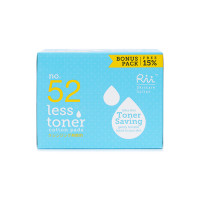 ราคา Rii No 52 Less Toner Cotton Pads สำลีแผ่นริอิ รุ่นเลสโทนเนอร์ เบอร์ 52 มี 3 ขนาด 60 140 240 แผ่น (20059580508)