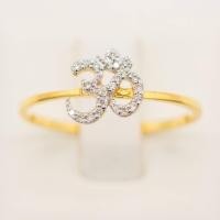 ราคา Happy Jewelry แหวนโอม เพชร ทองแท้ 9k 37 5 เพชรเกสร ME641 (17795110249)