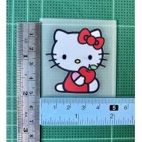 ราคา ตัวรีดติดเสื้อ Hello kitty 2 แผ่นฟิมล์รีดร้อน อาร์มติดเสื้อ DIY คิตตี้ (12657529565)