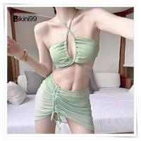 ราคา Bikini99 พร้อมส่งในไทย บิกินี่บิกินี่ชายหาดทั้งหมด 3 ชิ้นบิกินี่เซ็กซี่ชุดว่ายน้ำผู้หญิงชุดว่ายน้ำเซ็กซี่ 0089 (20572388508)