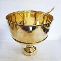 ราคา ขันพานทองเหลือง 5 นิ้ว ทัพพีทองเหลืองหล่อหนา (7662091056)