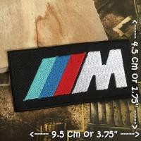 ราคา BMW ตัวรีดแบบปัก อาร์มปัก ตัวรีดติดเสื้อ ตัวรีด ติดกระเป๋า ติดหมวก ติดแจ๊คเก็ต Racing Iron on Embroidered Patch (2480926211)