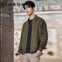ราคา Giordanoผู้ชาย เสื้อแจ็คเก็ตบอมเบอร์คอเบสบอลหลายกระเป๋า Free Shipping 01072086 (16117247032)