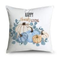 ราคา หมอนอิงฟักทองคลุม40 45 50Cm สีน้ำเงินจักรยานพวงหรีดฟักทองแจกันฟักทองปลอกหมอนโพลีเอสเตอร์สำหรับโซฟาตกแต่งบ้านวันหยุด (19924643426)