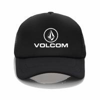 ราคา 2019new hat Volcom print hats Summer Mesh Sun Caps Volcom pattern Baseball Hats Couple fashion hip hop hat (10491471722)