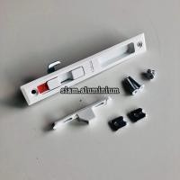 ราคา มือจับล็อคบานเลื่อน husza มือจับประตู หน้าต่าง บานเลื่อนอลูมิเนียม Husza (20071820526)