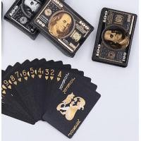 ราคา suidi123 การเล่นไพ่โป๊กเกอร์ที่หรูหรา ไพ่โป๊กเกอร์ทองคำดำโดย USPCC Playing Cards Game (21125625895)