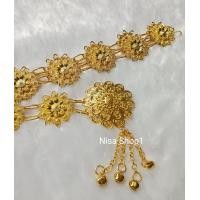 ราคา เข็มขัดทอง โปรพิเศษ สั่งซื้อของวันนี้ แถม สร้อยข้อมือปี่เซียะฟรีมีจำนวนจำกัด10 ออเดอรเท่านัน (10350103708)