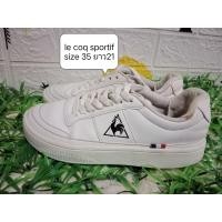 ราคา รองเท้าผ้าใบเด็กมือสองสภาพดี size 35ยาว21cm le coq (20132926779)