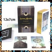 ราคา New Moon ไพ่ทาโรต์ ขนาดมาตรฐานขนาดใหญ่12X7ซม สำรับไพ่ทาโรต์ขอบทอง 78ใบ ไพ่ทำนาย ไพ่ยิปซี ไพ่ออราเคิล ไพ่ยิบซี ไพ่ทาโร่ ไพ่ดูดวง Tarot Card (17426656982)
