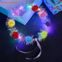 ราคา MG ที่คาดผมประดับดอกไม้ประดับมงกุฎประดับดอกไม้แบบมีไฟ LED 14ดวงที่คาดผมประดับดอกไม้สำหรับงานปาร์ตี้วันเกิดงานแต่งงานแบบเรืองแสง (20034039989)