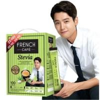 ราคา พร้อมส่ง กาแฟเกาหลี French cafe กาแฟหญ้าหวาน 3in1 แบ่งขาย10 30 ชิ้น (19136754571)