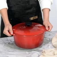 ราคา Cast iron pot Cast Iron Pot Cooker Cast Iron Skillet 4 7 Quart Casserole 9 5 Inch Skillet Cast Iron Panenamel pot stew pot 24cm Cast Iron Skillet Cast iron pot Dutch Oven (19193139491)
