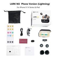 ราคา Hollyland LARK M2 ไมโครโฟนไร้สาย ไมค์ไวเลสสําหรับ โทรศัพท์ Android ไอโฟน ไมค์ติดกล้อง ไมค์ไร้สายไลฟ์สด ไมค์ติดเสื้อ (21013871634)