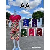 ราคา ชุดผ้าเด้งเกาหลี ชุดคนแก่ ชุดนอนคนแก่ ง ชุดคนแก่ผ้านิ่ม ใส่สบาย ชุดอาม่า ชุดคนแก่ผ้าเด้ง คอกลมมีแขน (18884187762)