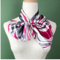 ราคา ผ้าพันคอ ผ้าพันคอยูนิฟอร์ม ชุดทำงาน ชุดนักศึกษา พนักงานต้อนรับ ผ้าไหมซาติน ผ้านุ่ม ลื่น สีสวยสดใส พร้อมส่ง (19611534932)