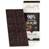 ราคา Lindt dark chocolate ช็อคโกแลต พรีเมี่ยมเพื่อสุขภาพ ขนาด 100กรัม g BBE 03 2024 10 2024 (20718991429)