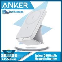 ราคา Anker A1611 อุปกรณ์ชาร์จแม่เหล็กไร้สายแบบพกพา Maggo Powerbank 5000Mah แม่เหล็กและ Usb C สําหรับ Iphone 13 12 Series (20494479164)