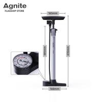 ราคา Agnite ที่สูบลมจักรยาน 160PSI ที่สูบลมรถมอไซ ที่สูบลม ที่สูบลมอเนกประสงค์ ที่สูบลมแบบมือสูบ สูบจักรยาน มอเตอร์ไซค์ มีเกจวัดค่าลม Air Pump (19612338794)