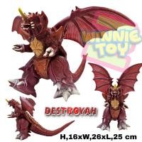ราคา destroyah ฟิกเกอร์ โมเดล สัตว์ประหลาด model soft vinyl monster winnietoys (15287772913)