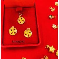 ราคา KMDGold จี้ทองแท้1กรัม ทองเยาวราชขายได้จำนำได้ พร้อมใบรับประกันสินค้า (20526263381)