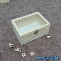 ราคา กล่องไม้ฝาอะคิลิค ฝากระจก กล่องไม้สน กล่องของขวัญ กล่องรับไหว้ กล่องไม้ (19198023570)