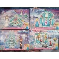 ราคา Set4กล่อง lego เลโก้ โฟร์เซ่น เอลซ่า อันนา frozen windsor castles ice and snow princess Elsa anna (20413681885)