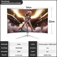 ราคา สุ่มคีย์บอร์ดและเมาส์ จอคอมพิวเตอร์ 34นิ้ว จอคอม 22นิ้ว 24นิ้ว 27นิ้ว จอแสดงผล HD LCD การออกแบบขอบไมโคร ความละเอียด 1920 1080 อัตราการรีเฟรช (20607376616)