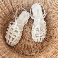 ราคา พร้อมส่งจากกทม รองเท้าแตะรัดส้น รัดส้นสาน เกาหลี Cute นิ่ม (20616387299)