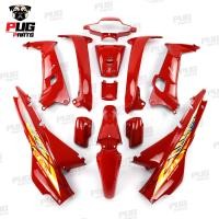 ราคา PUGParts ชุดสีWave100 ตัวเก่า ชุด13ชิ้น สีแดงสด เวฟ100 110 ตัวเก่า ไฟตาคู่ ไฟตาเดียว ชุดสีเวฟ 100 ตัวเก่า ชุดสีเวฟ100 (12497531811)