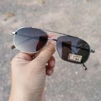 ราคา แว่นวินเทจ แว่นตากันแดด แว่น Handmade แว่นเก่าเก็บยุค 90 ชินตา รุ่น Mini ฺBar Sun ทรงวินเทจเล็ก มีบาร์ กรอบสีเงินรมควัน เลนส์กันแดดคุณภาพดี ชินตา (17507236480)