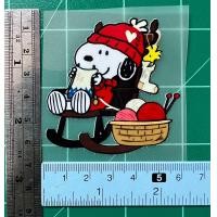 ราคา ตัวรีดการ์ตูนChristmas Snoopy สติกเกอร์รีดติดเสื้อ (17031456600)