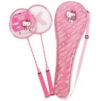 ราคา Hello Kitty คู่แบดมินตันลูกแมวน่ารักสีชมพูอะลูมินัมอัลลอย HD1002 KAbikez4 (20038944800)