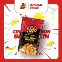 ราคา Made by TODD หนังท้องปลาแซลมอนทอดกรอบ รสซอสพริก ขนาด 25 กรัม (15762700760)