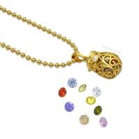 ราคา จี้สร้อยคอ จี้ถุงทองประคองทรัพย์ เหนี่ยวทรัพย์ ประดับพลอยนพเก้าเสริมบารมี เงินทองไม่ขาดสาย (1750196130)