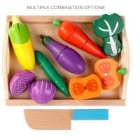 ราคา ชุดของเล่นหั่นผักผลไม้ แบบแม่เหล็ก มี 4 แบบ (13844162775)