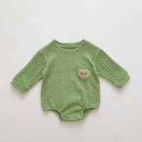 ราคา เด็กทารกเด็กผู้หญิงน่ารักหมี Romper ฤดูใบไม้ผลิฤดูใบไม้ร่วงแขนยาว Jumpsuit Bodysuit (16490488935)