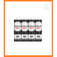 ราคา PANASONIC ถ่านไฟฉาย Neo AA PANASONIC รุ่น R6NT 4SL แพ็ค 4 ก้อน สีดำ (19696033596)