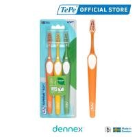 ราคา TePe Supreme แปรงสีฟัน ขนนุ่ม 2 ระดับ แปรงสีฟันเทเป้ สุพรีม แพ็ค 3 ชิ้น คละสี by Dennex (19111755206)