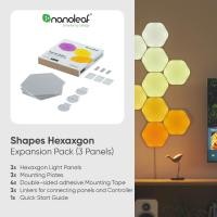 ราคา แผงไฟแต่งห้อง Nanoleaf ชุดต่อขยาย Shapes Hexagons Expansion Kit 3 Panels NL42 0001HX 3PK (19987902572)