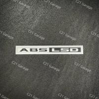 ราคา สติกเกอร์ ABS LSD Sticker แปะกระจกหลังรถยนต์Honda ตรงรุ่น civic Eg 3door 3ดอ งานพิมพ์สีสติกเกอร์ใส3M เคลือบใส ตัดขอบ (19400074159)