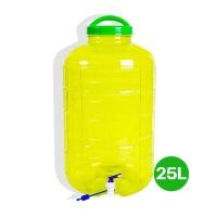 ราคา YCB ถังน้ำดื่ม PET ขนาด 25 ลิตร ลาย2 ขวดน้ำ ถังน้ำมีก๊อกพร้อมหูหิ้ว ชุด 10 ใบ (19298152001)