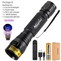 ราคา AloneFire SV004 LGชิปแสงสีม่วงอ่อน10วัตต์พลังงานสูง365nm 395nm UvไฟฉายแสงUVสีดำสัตว์เลี้ยงปัสสาวะไฟฉายUvแมงป่อง (4728784611)