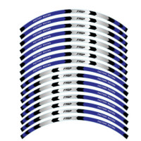 ราคา 16Pcs วงล้อรถยนต์สติกเกอร์17 18 แถบรถจักรยานยนต์ขอบสะท้อนแสงเทป Motorbike Auto Decals สำหรับ Kawasaki Honda Yamaha BMW (7363256587)