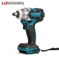 ราคา LIZHOUMIL Brushless Electric Wrench Rechargeable Lithium Battery Impact Driver Cordless Electric Screwdriver (20748740148)
